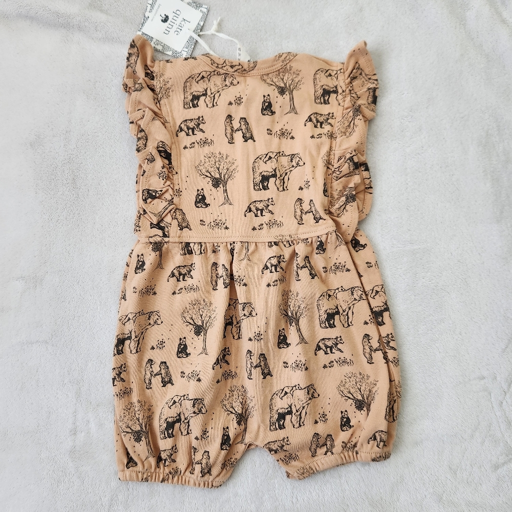 Kate Quinn Ruffle Button Pinafore Bubble - Picture 2 of 8